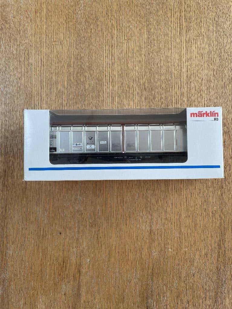 Märklin 48018/PMS 60-02 H0 Schuifwandwagen, Deutsche Post, Wisselstroom, Ophalen of Verzenden, Märklin, Nieuw