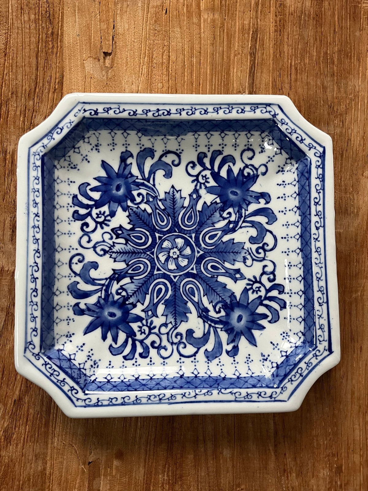 Antiek Delfts Blauw Schaal - Genuine Ming Blue, Ophalen of Verzenden