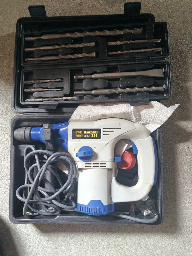 Klop/boormachine, Ophalen, Gebruikt, Overige typen, Klopboormechanisme