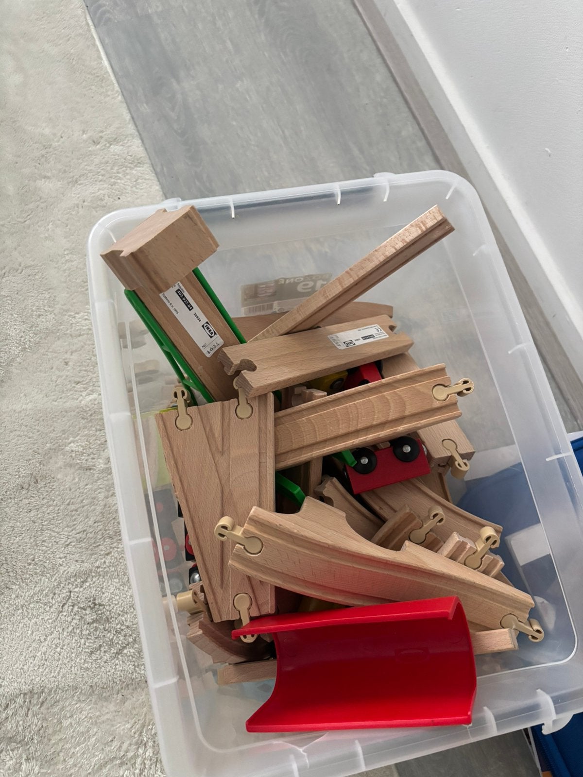 Ikea houten trein, Ophalen, Zo goed als nieuw