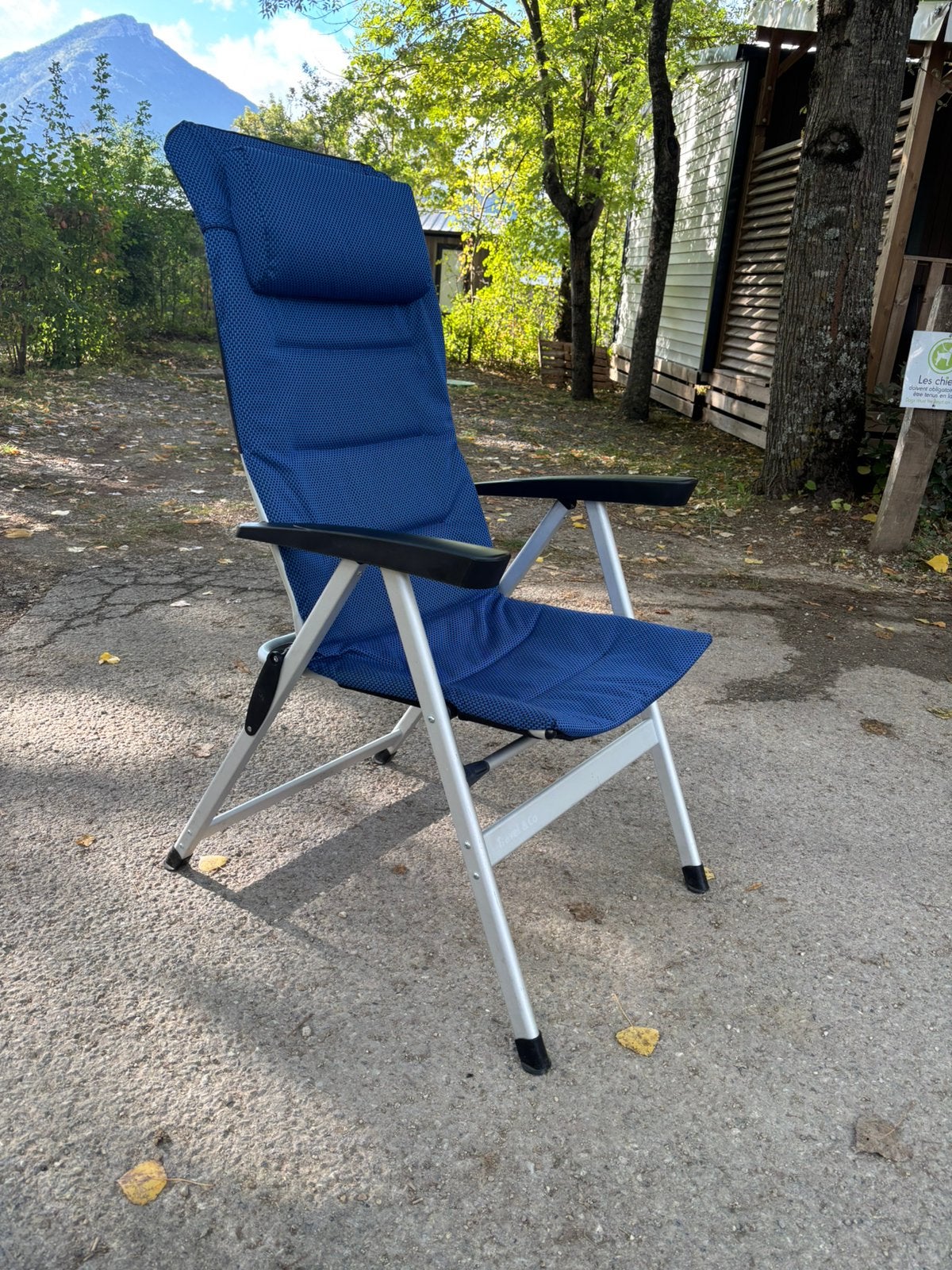 Campingstoel Tuinstoel Human Nature verstelbaar, Ophalen, Gebruikt, Campingstoel