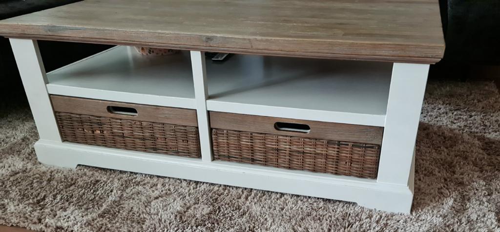 Landelijke salontafel, Huis en Inrichting, Ophalen, 100 tot 150 cm, 50 tot 100 cm, Minder dan 50 cm