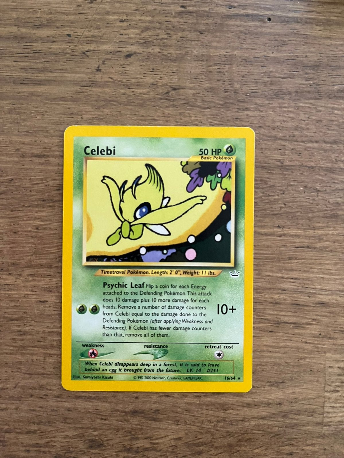 Celebi 16/64 - Neo Revelation, Ophalen of Verzenden, Zo goed als nieuw, Losse kaart