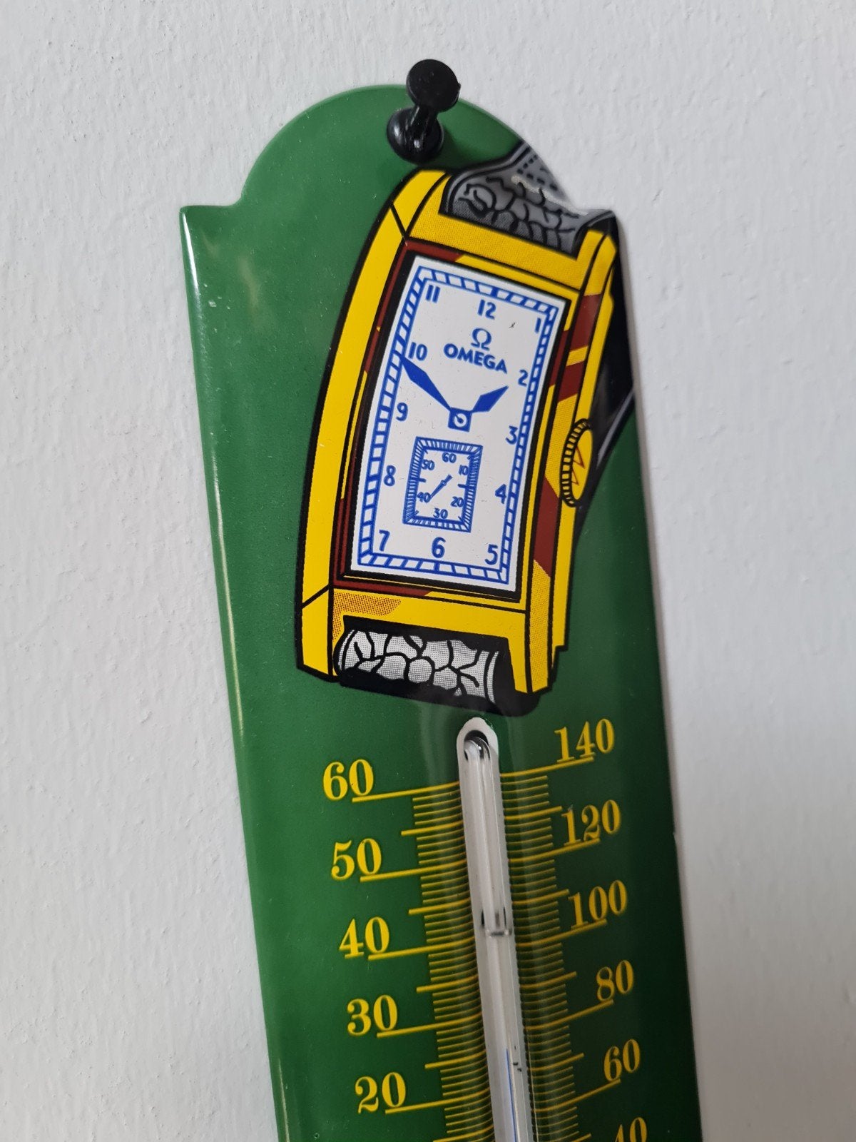 Omega thermometer, Verzamelen, Merken en Reclamevoorwerpen, Ophalen of Verzenden, Nieuw