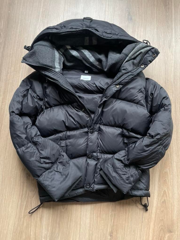 Burberry jas, Kleding | Heren, Ophalen of Verzenden, Zo goed als nieuw, Maat 46 (S) of kleiner, Zwart