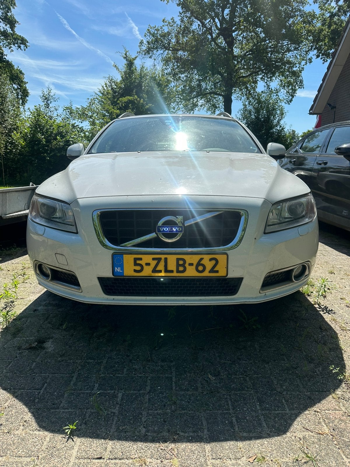 Volvo V70 2.0 T CNG AUT 2012 Wit, Auto's, Volvo, Particulier, V70, Overige brandstoffen, D, Stationwagon, Automaat, Geïmporteerd