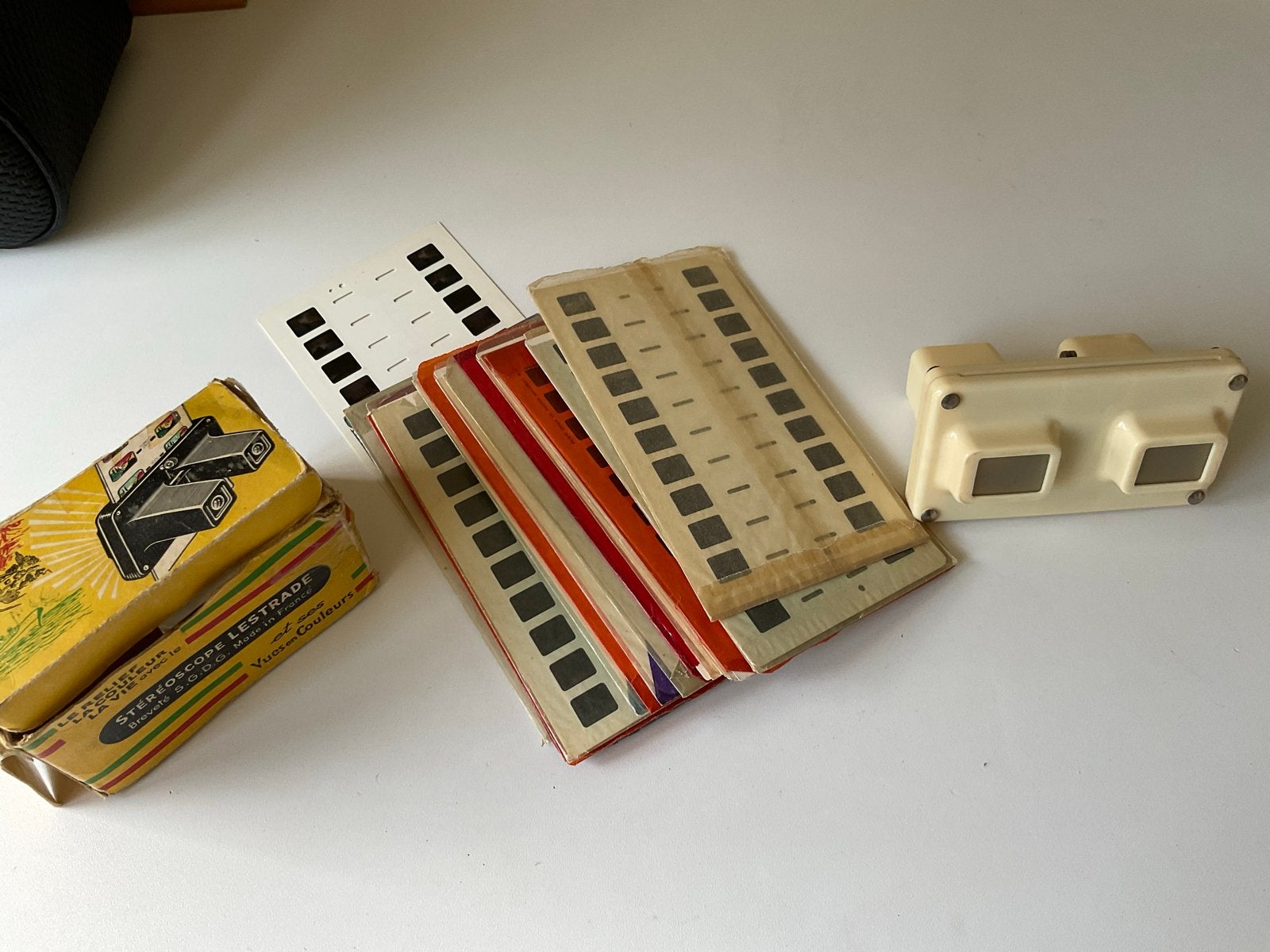 Vintage viewmaster, Ophalen of Verzenden, Gebruikt, Complete dokaset