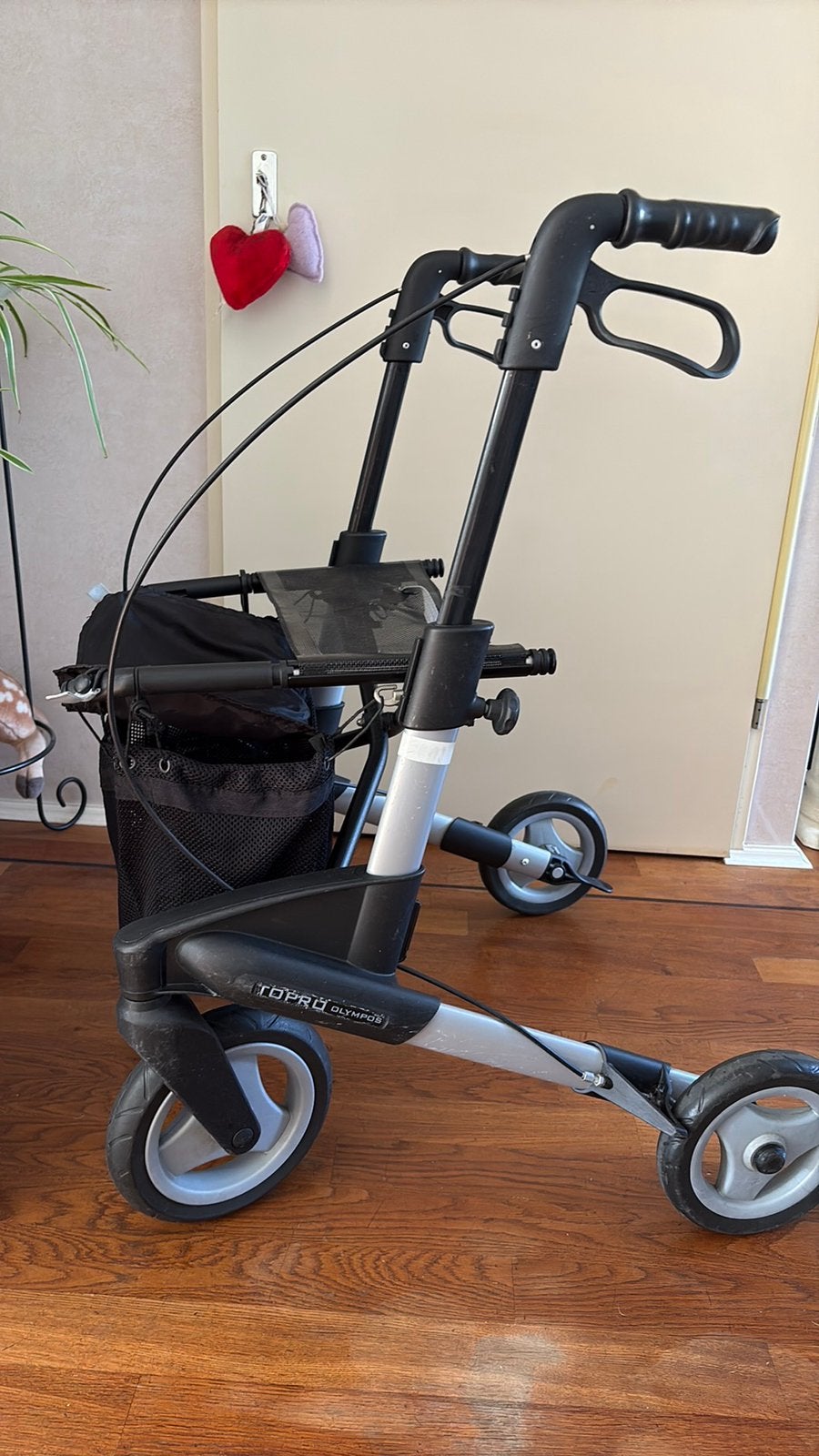 Rollator Topro Olympus degelijk, stevig, duur merk, Ophalen of Verzenden, Zo goed als nieuw