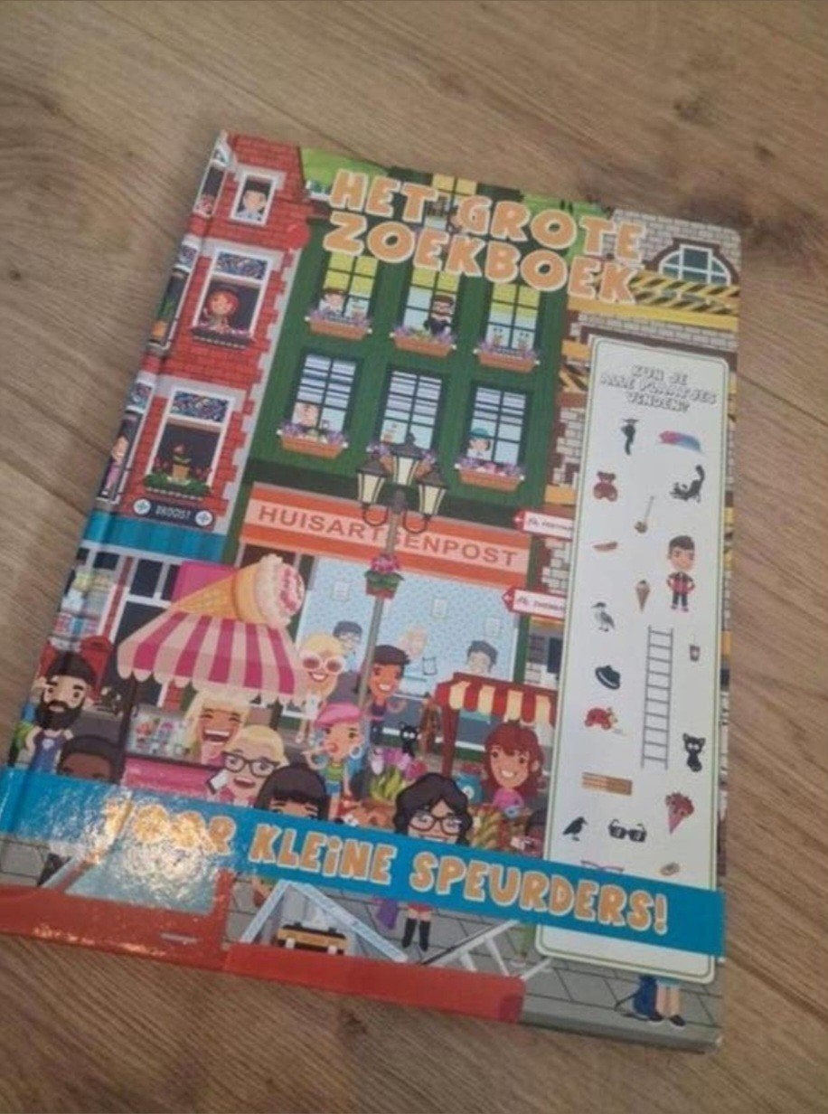 XXL kartonnen zoekboek, Ophalen of Verzenden, Zo goed als nieuw