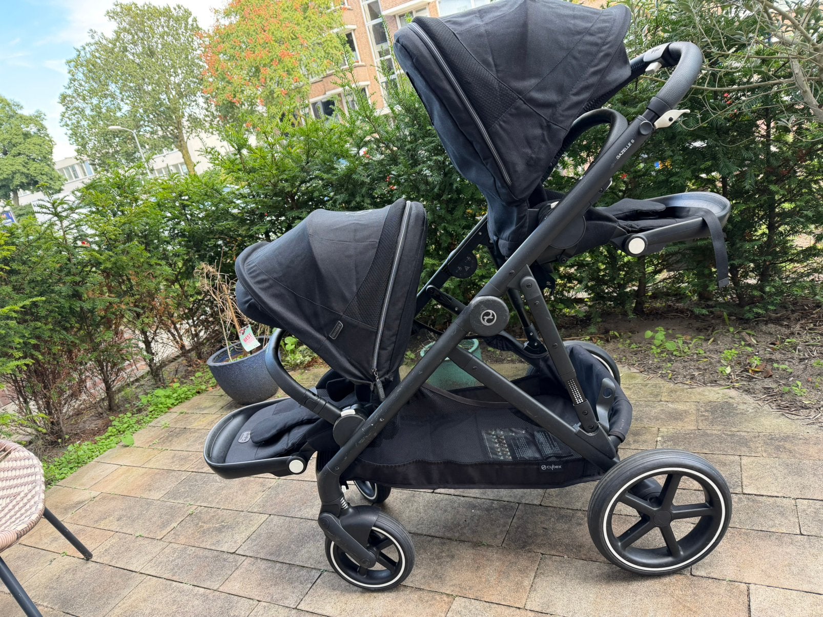 Cybex gazelle s duowagen, Kinderen en Baby's, Ophalen, Gebruikt