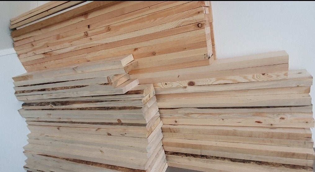 Geschaafde Vurenhouten Planken Verschillende Maten Kwalitati, Ophalen, 250 cm of meer, Planken