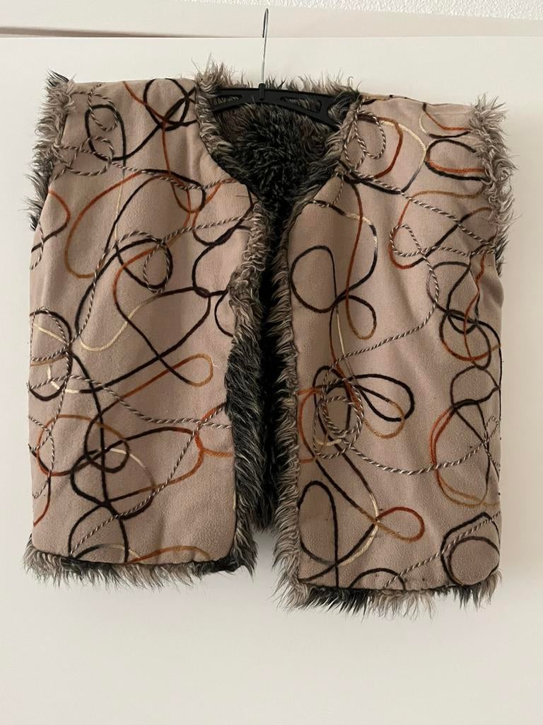 Bodywarmer maat M aan 2 kanten te dragen, Kleding | Dames, Bodywarmers, Ophalen of Verzenden, Zo goed als nieuw, Maat 38/40 (M)