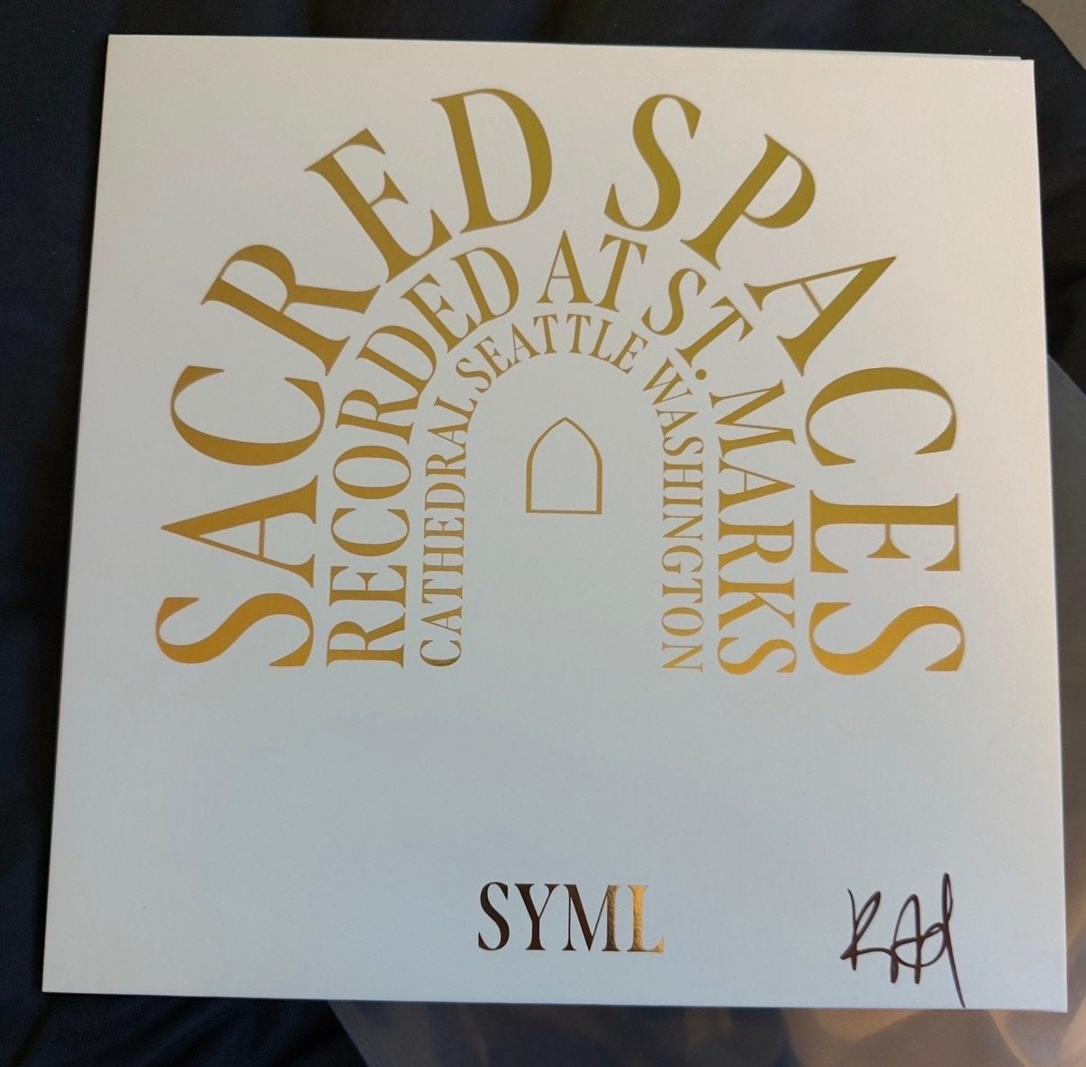 SYML - Sacred Spaces (Limited Gold Vinyl) Gesigneerd, Cd's en Dvd's, LP, Ophalen of Verzenden, 12 inch, Limited edition