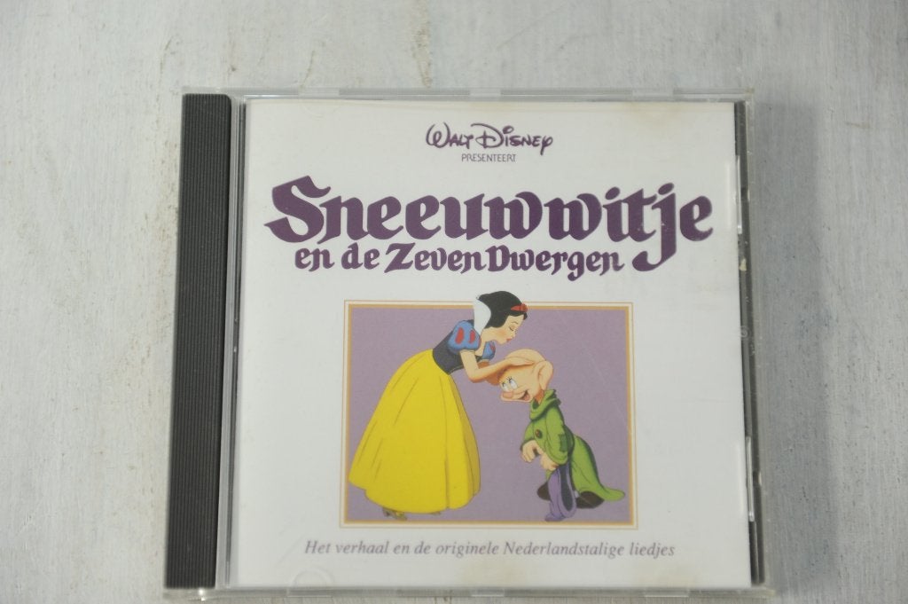 Walt Disney Present Sneeuwwitje en de Zeven Dwergen, Verzenden, Soundtrack, Inclusief doosje, Zo goed als nieuw