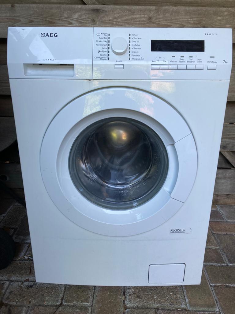 Gratis AEG Lavamat wasmachine - Defect (voor onderdelen), Witgoed en Apparatuur, 6 tot 8 kg, Ophalen, Niet werkend, Voorlader