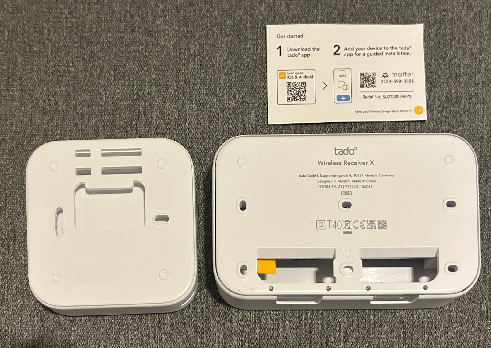 Tado Slimme Thermostaat V3+ met Draadloze Ontvanger X, Ophalen, Slimme thermostaat, Gebruikt