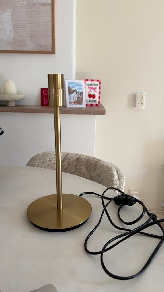 Messing lampenvoet, Ophalen of Verzenden, Nieuw, Minder dan 50 cm