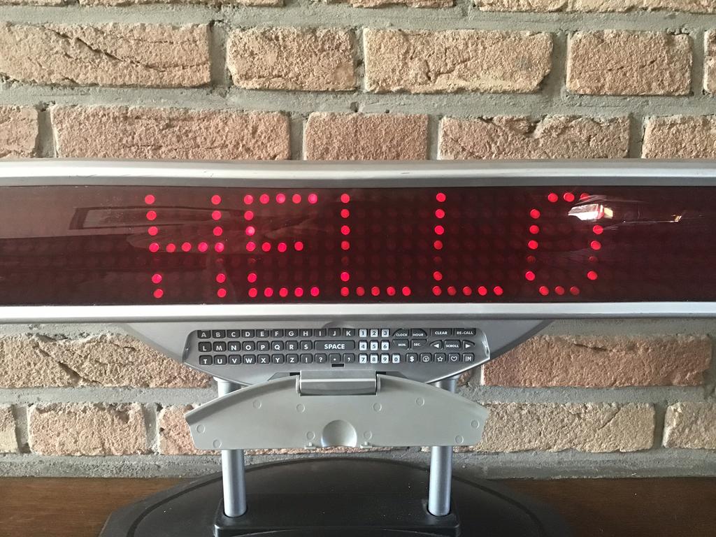 Letter lamp, Ophalen of Verzenden, Zo goed als nieuw