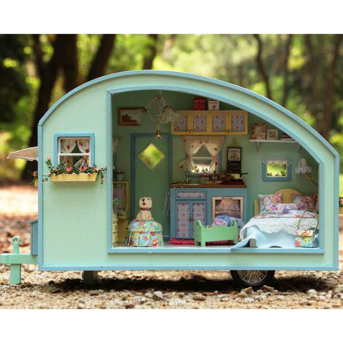 Caravan 1:12, Verzamelen, Poppenhuizen en Toebehoren, Ophalen of Verzenden, Nieuw, Poppenhuis