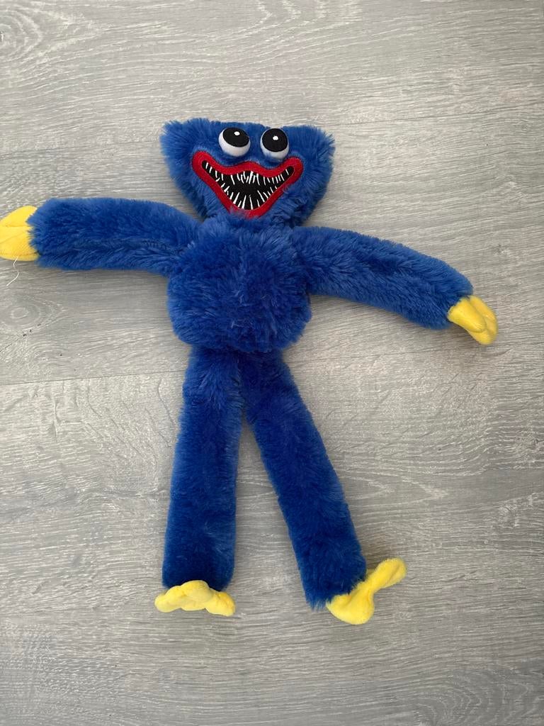 Huggy Wuggy Knuffel - Poppy Playtime, Ophalen of Verzenden, Zo goed als nieuw