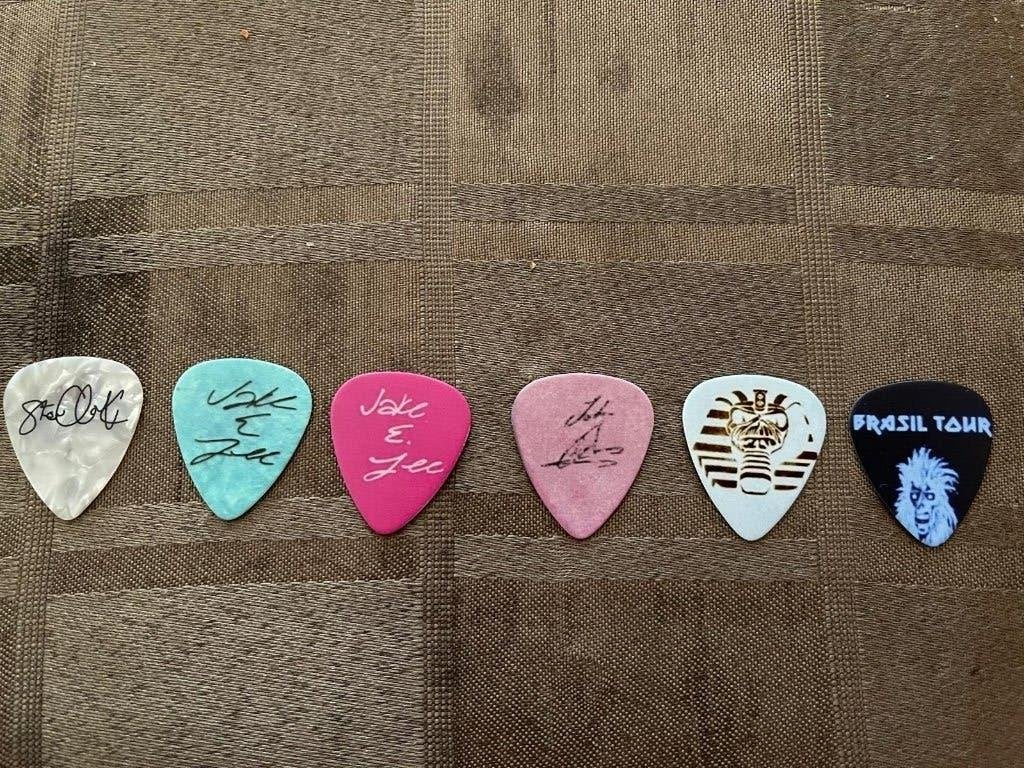 Hardrock/Metal Guitar picks (Plectrums)/used+ new/some rare!, Verzenden, Gebruikt