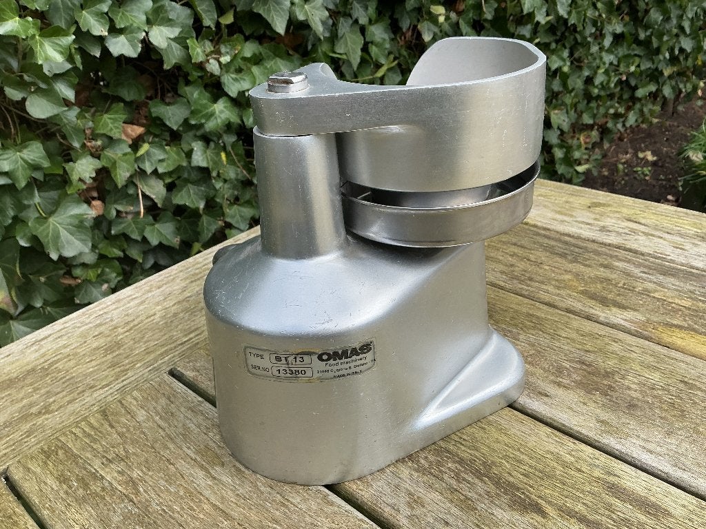 Omas BT - 13 hamburgerpers, Ophalen, Zilver, Overige materialen, Overige merken