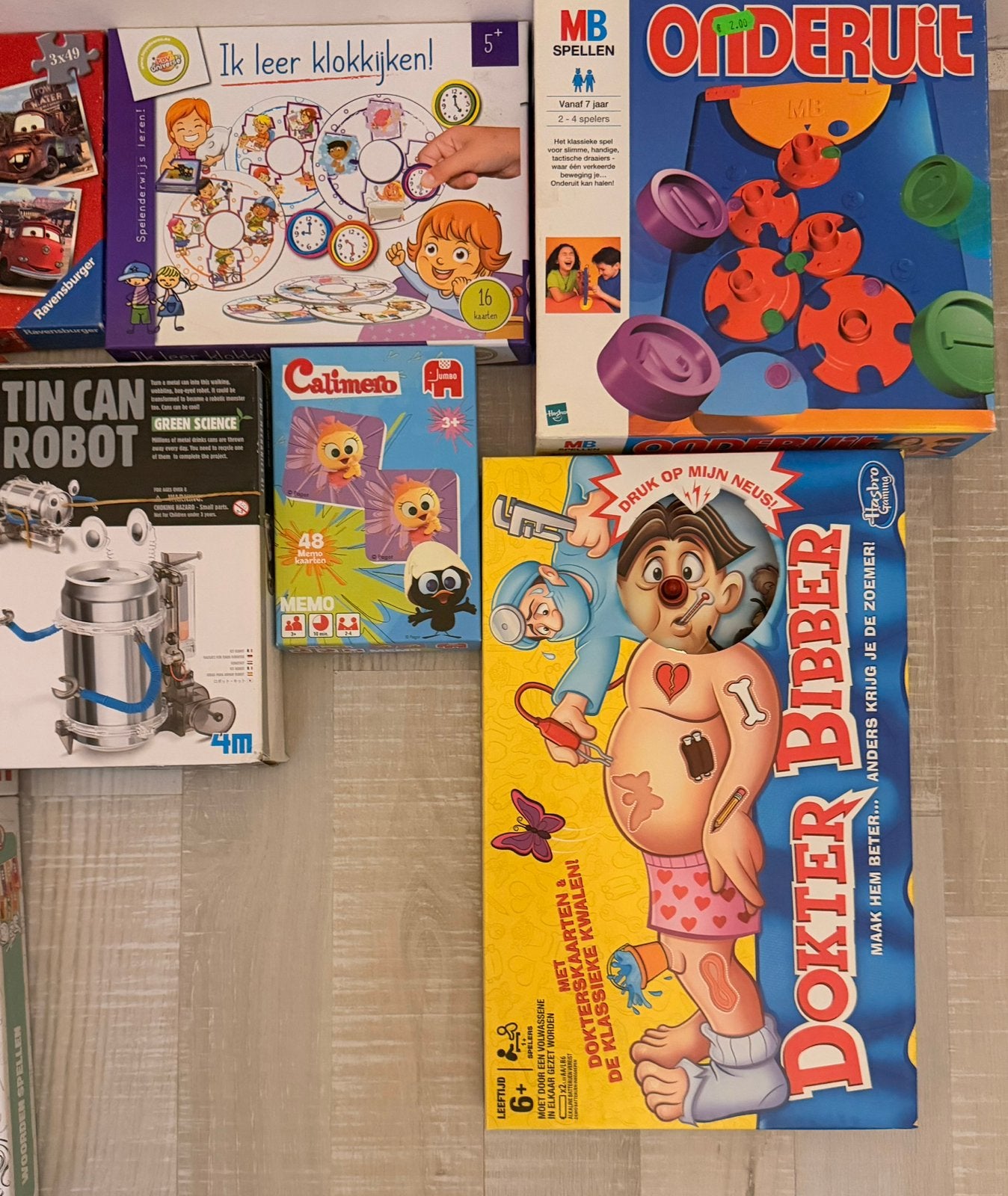 Partij kinderspellen & puzzels – alles samen €10, Ophalen of Verzenden, Gebruikt