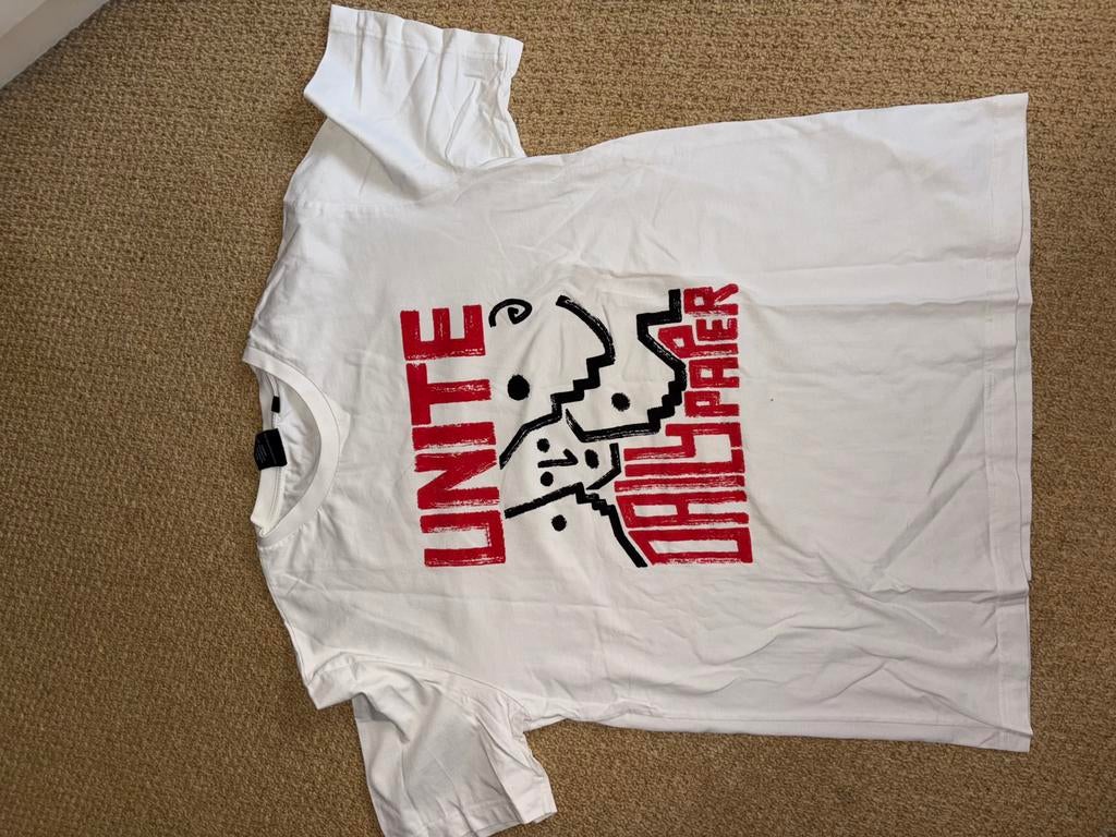 Daily paper shirts, Ophalen of Verzenden, Zo goed als nieuw, Maat 56/58 (XL), Wit