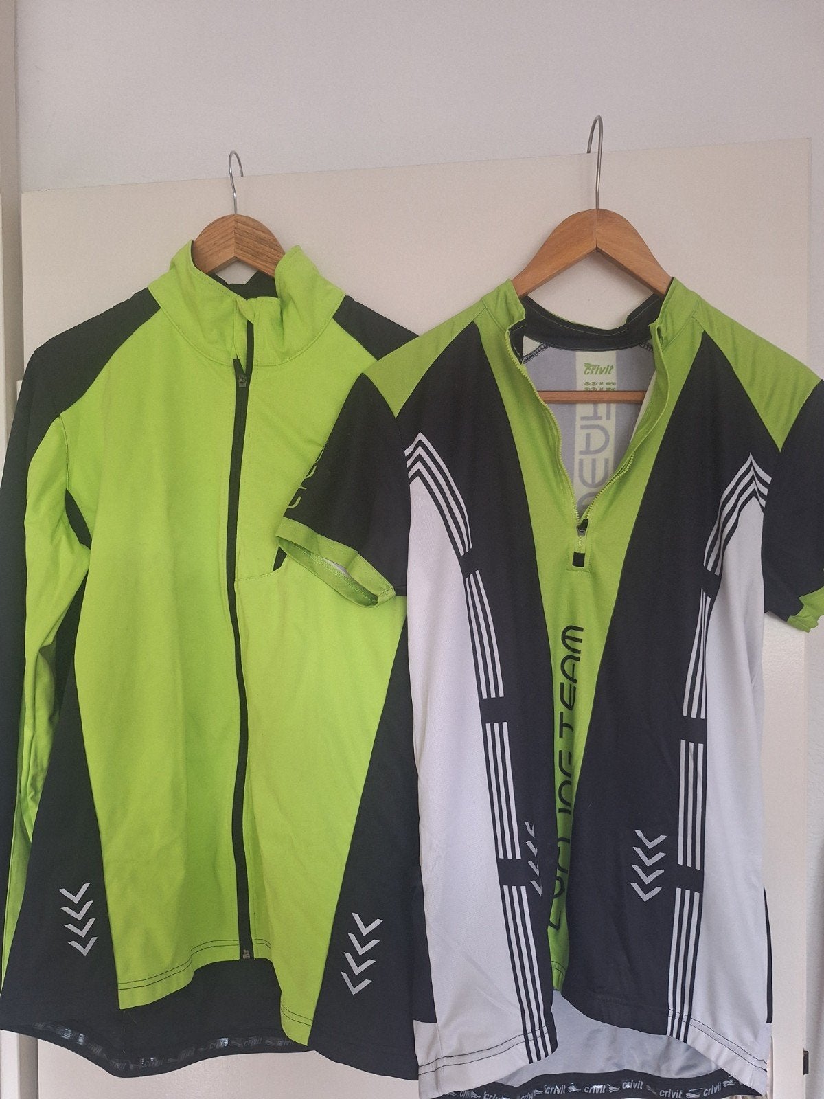 Crivit fietsjack en fietsshirt, maat M, Ophalen, Gebruikt, Crivit, Bovenkleding