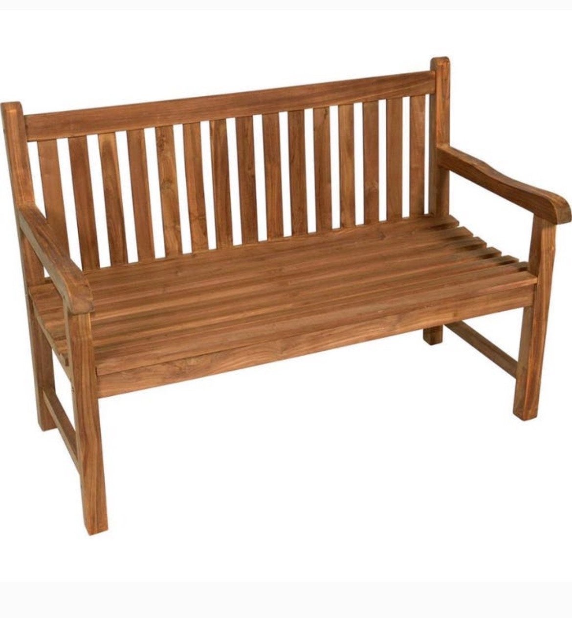 Robuuste Hardhouten Buitenbank gezocht, Tuin en Terras, Tuinbanken, Ophalen, Gebruikt, Hout