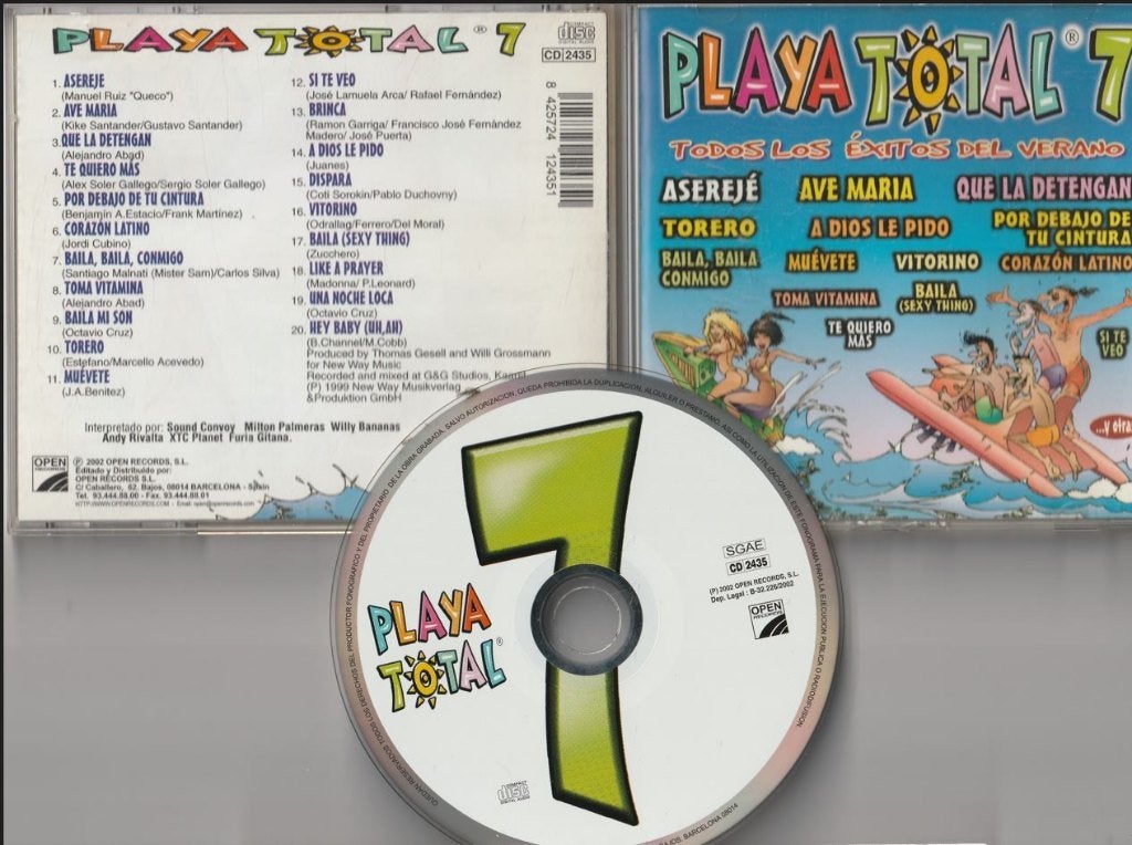 Playa Total 7 - Verzamelalbum, Ophalen of Verzenden, Zo goed als nieuw, Pop