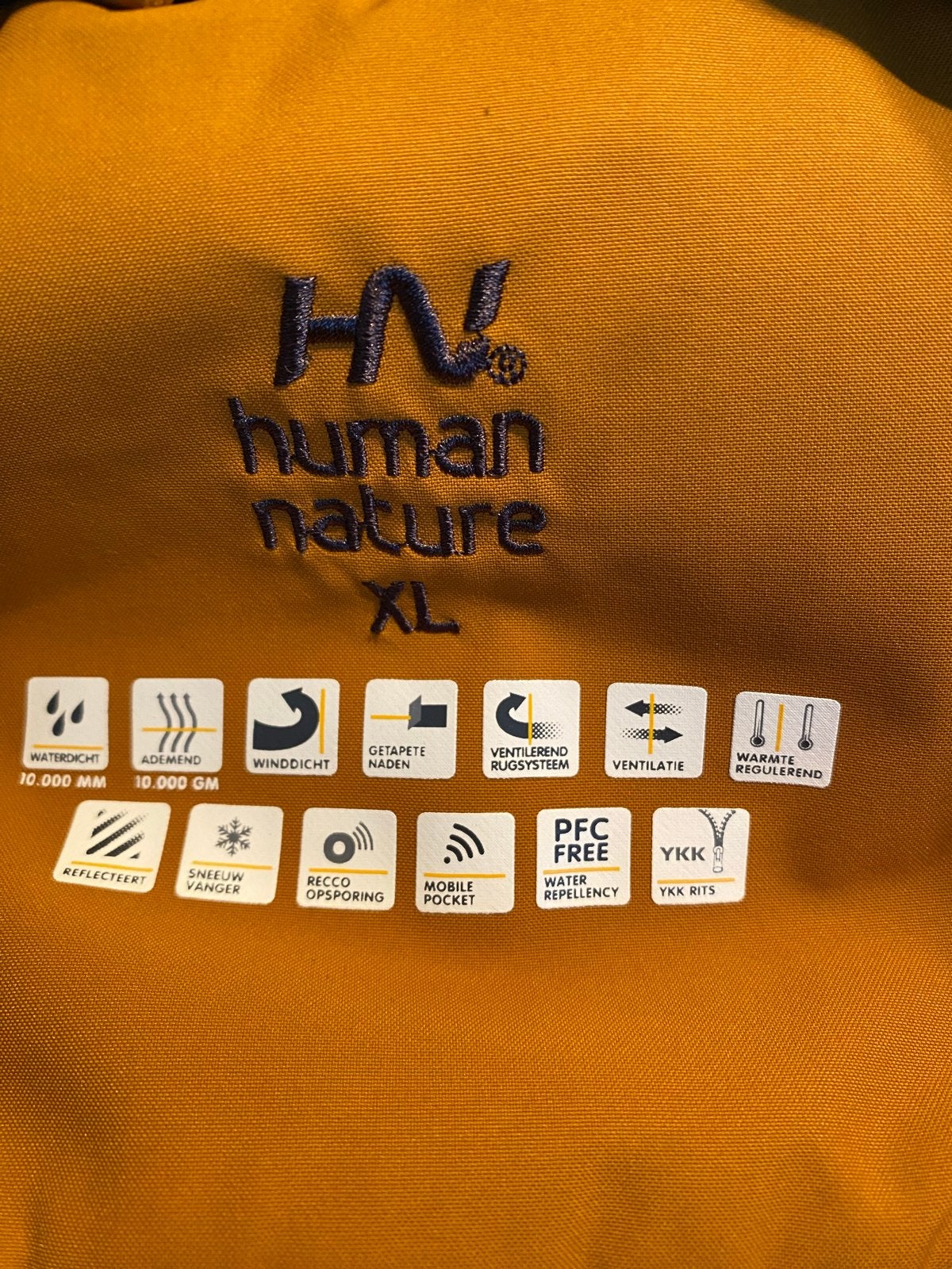Human Nature ski-jas XL - waterdicht en ademend, Ophalen of Verzenden, Zo goed als nieuw, Maat 46/48 (XL) of groter, Jack
