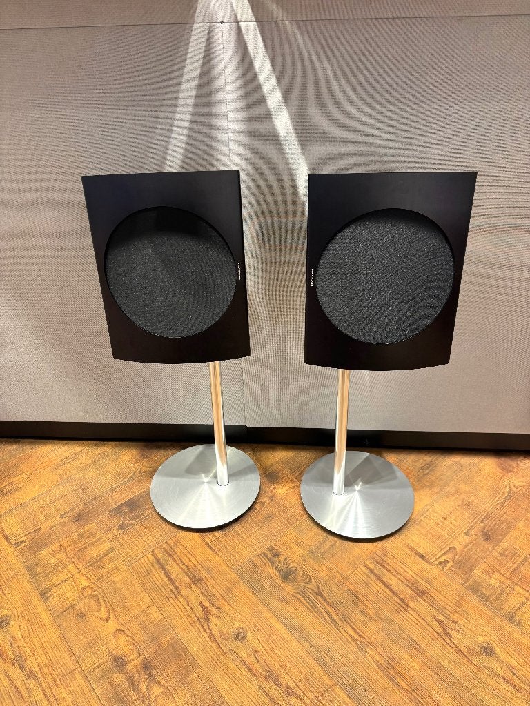 Bang & Olufsen Beolab 17 Black Antraciet Incl. Floorstand, 150 watt of meer, Stereo speakers, Bang & Olufsen, Verzenden