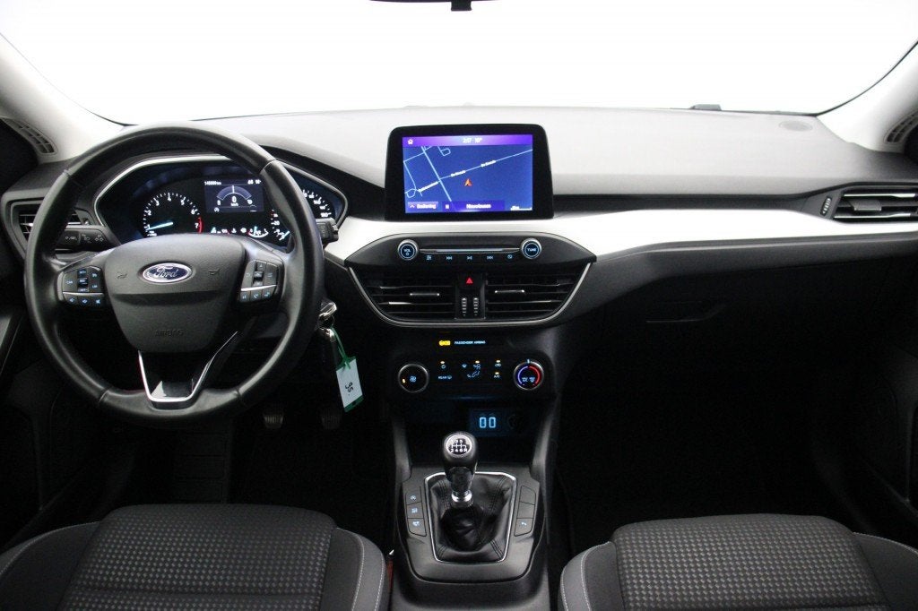 Ford FOCUS Wagon 1.0 EcoBoost Hybrid Edition Business - Carp, Auto's, 125 pk, Gebruikt, Met garantie (alle), Wit