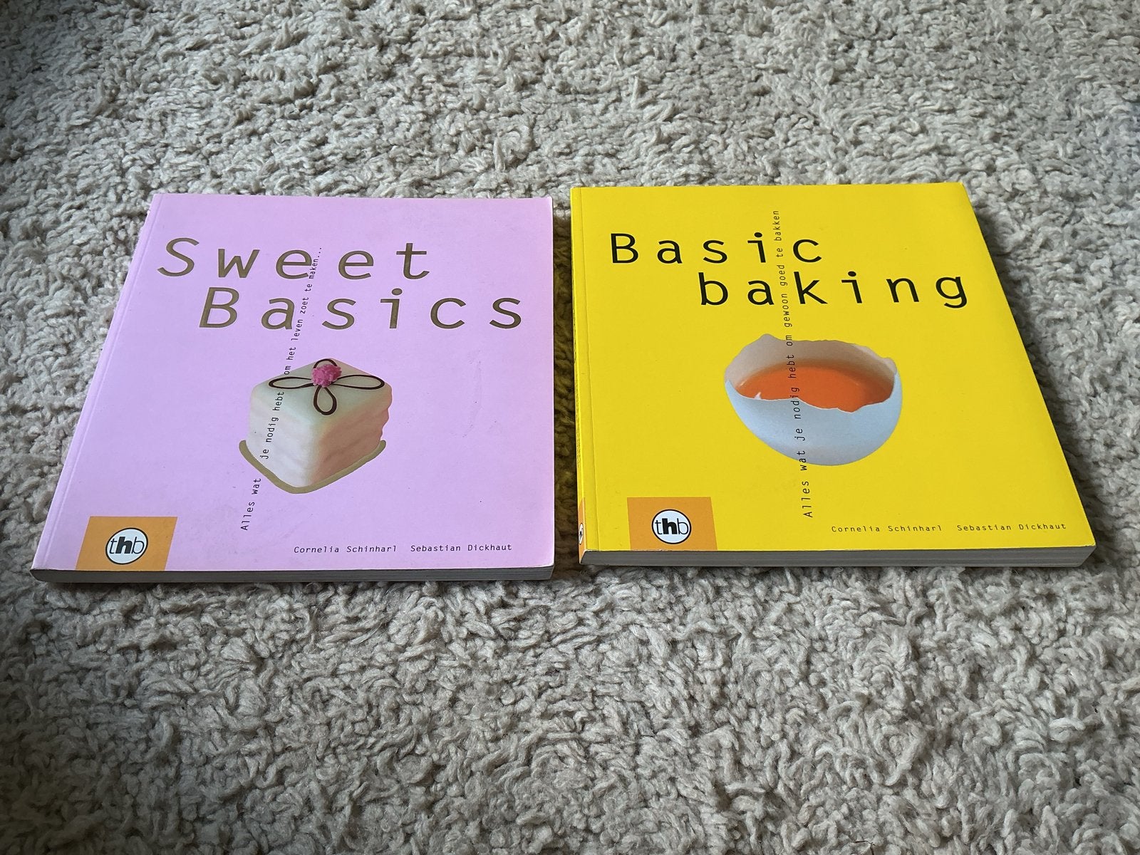 Sweet Basics & Basic Baking kookboeken  opbr giro 555, Boeken, Kookboeken, Ophalen of Verzenden, Zo goed als nieuw, Taart, Gebak en Desserts