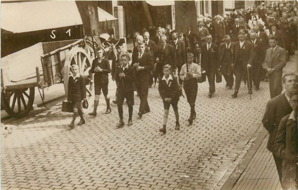379-032-027 Kevelaer Hollander Prozession, Verzamelen, Ophalen of Verzenden, Voor 1920, Duitsland