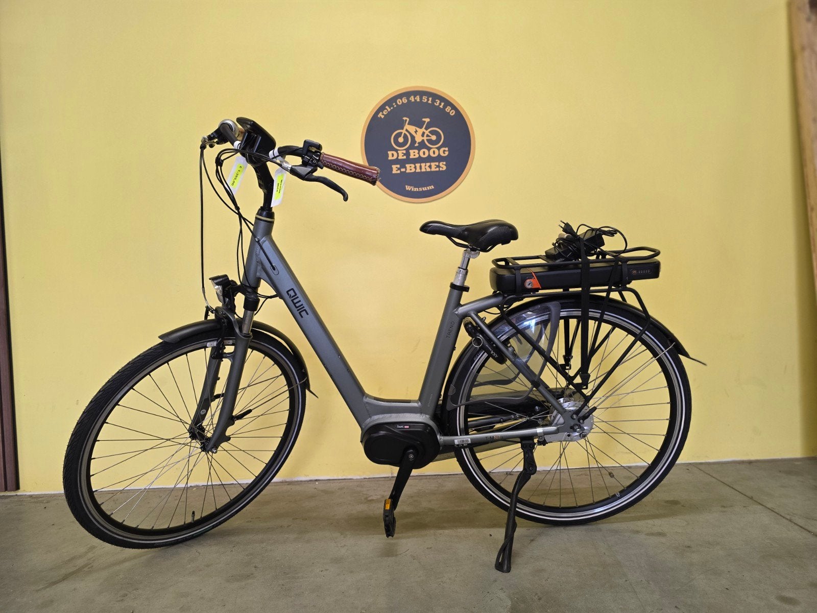 qwic trend met nieuwe accu, Fietsen en Brommers, Ophalen, Zo goed als nieuw, Nvt, 51 tot 55 cm