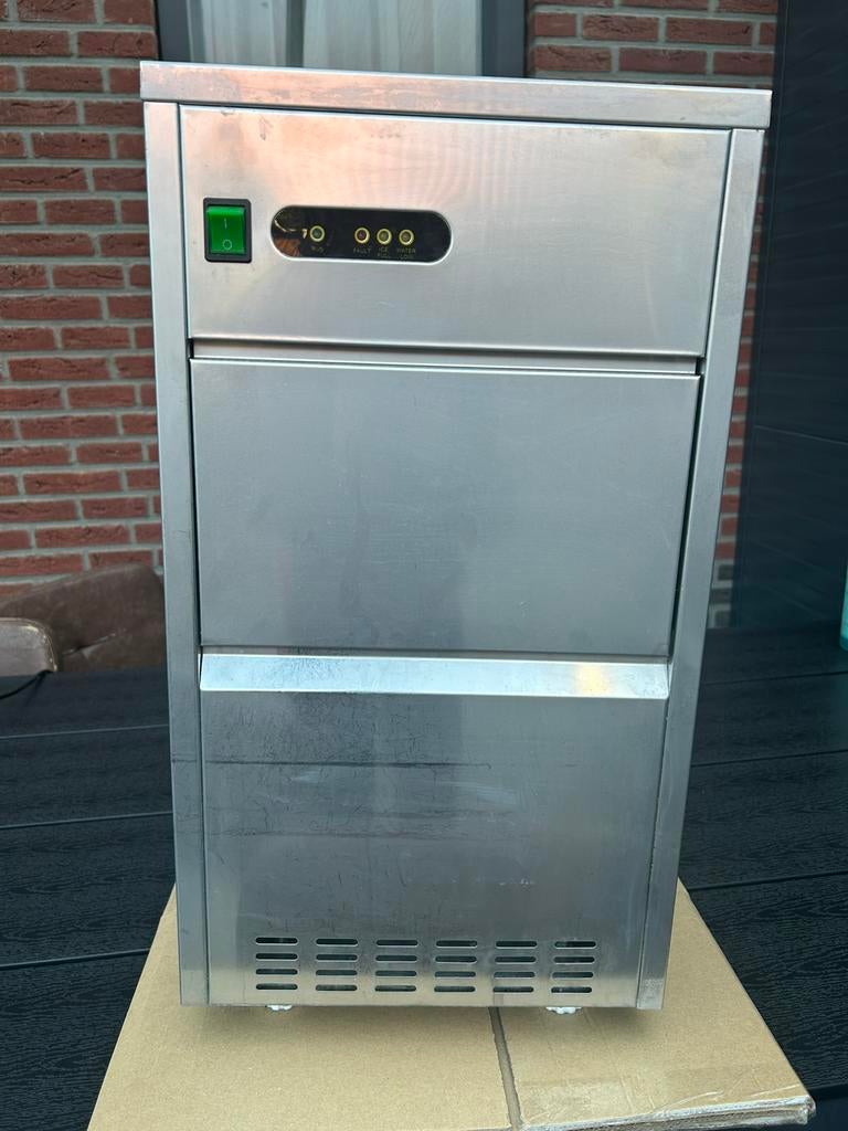 Professionele RVS ijsblokjesmachine, Ophalen