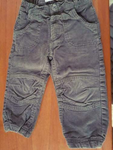 NAME IT bruin ribbroekje, maat 98, Kinderen en Baby's, Kinderkleding | Maat 98, Broek, Ophalen of Verzenden, Zo goed als nieuw