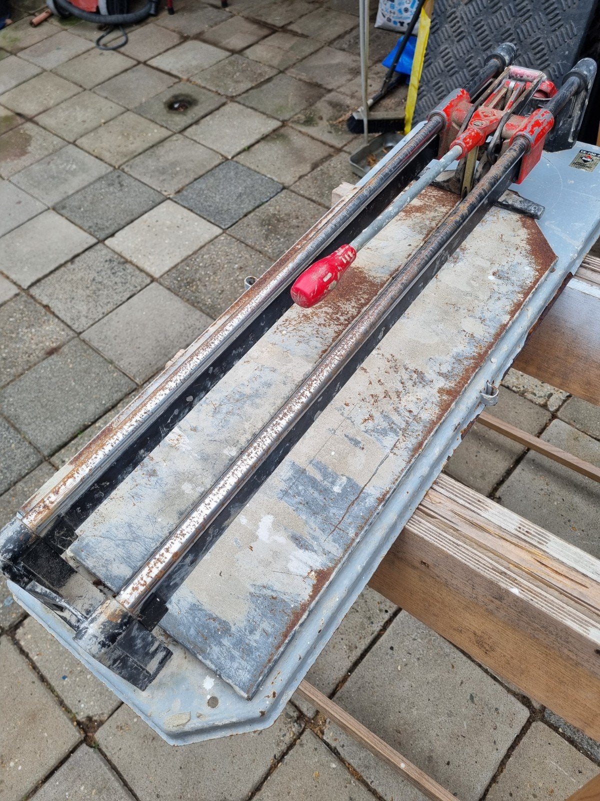 Rubi TX-700-N tegelsnijder, Ophalen of Verzenden, Gebruikt, Snijgereedschap, Rubi