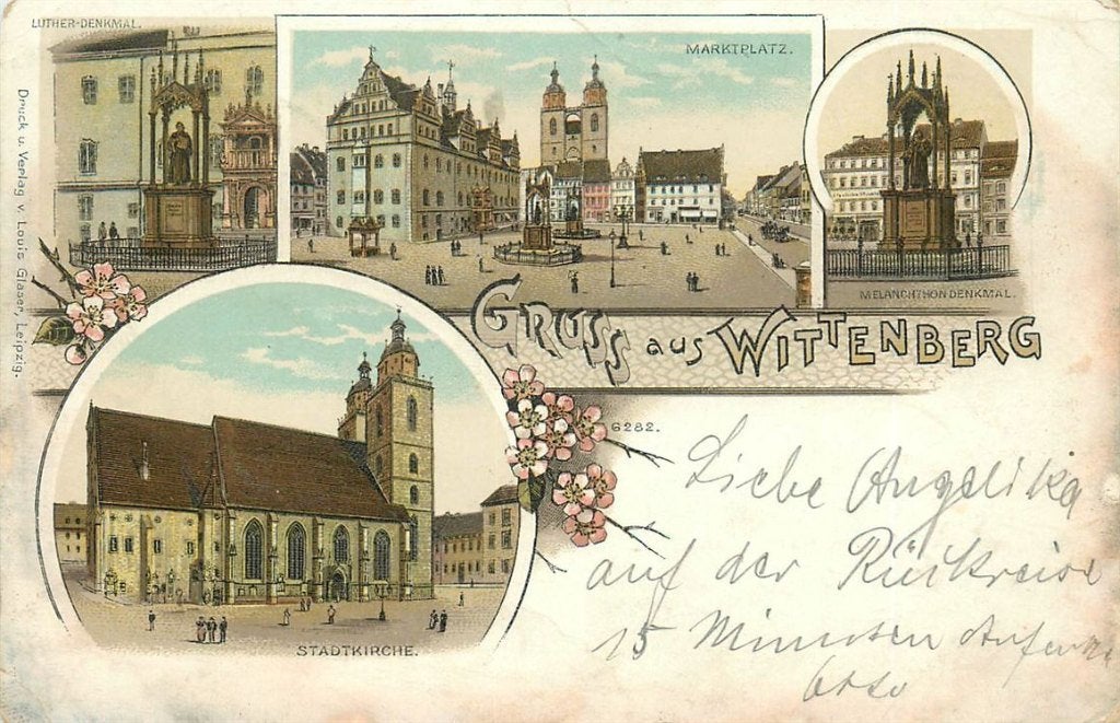 701-283-045 Wittenberg Litho, Verzenden, Voor 1920, Duitsland