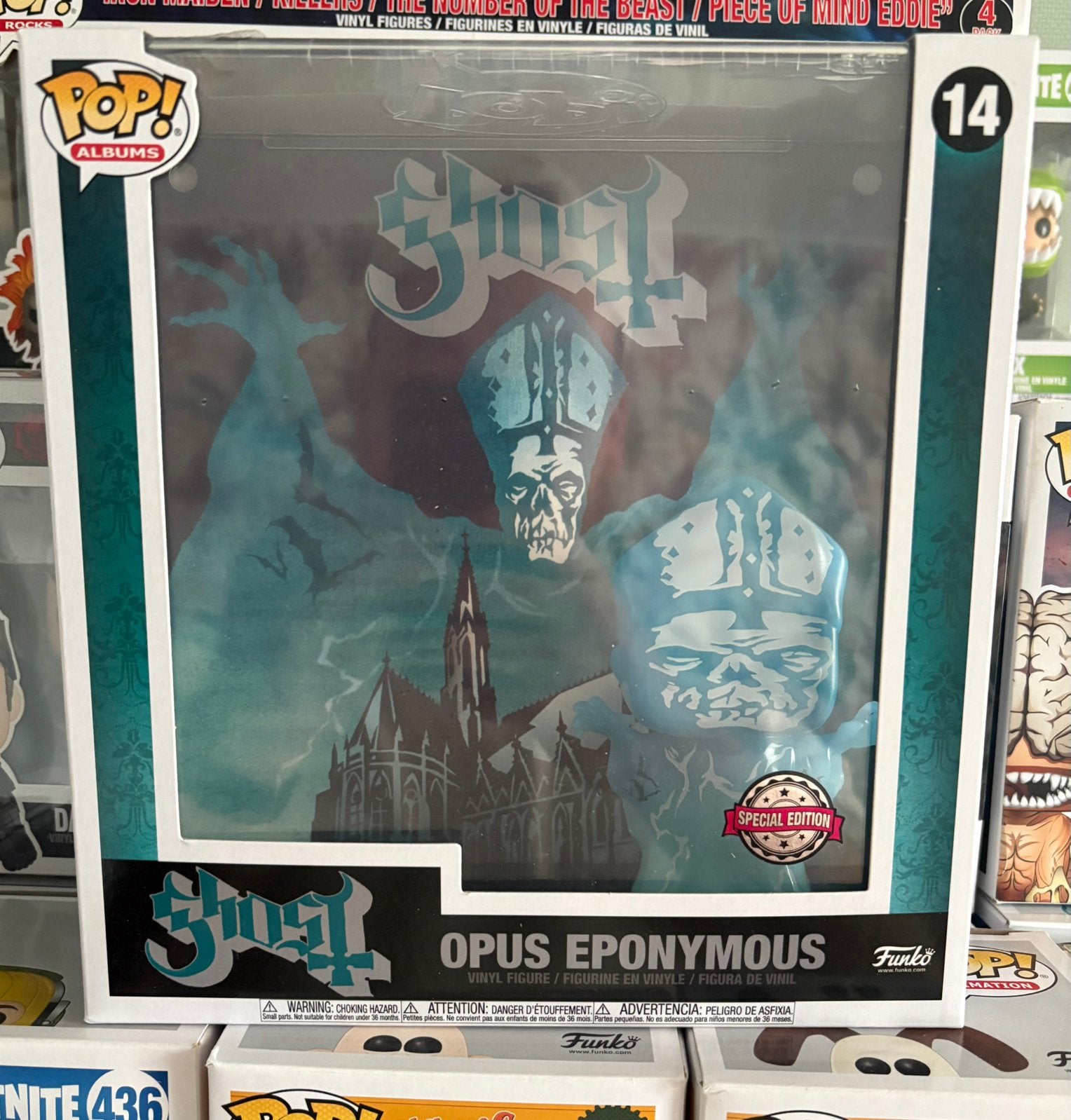 Funko pop Opus Eponymous 14 Ghost albums, Ophalen of Verzenden, Zo goed als nieuw
