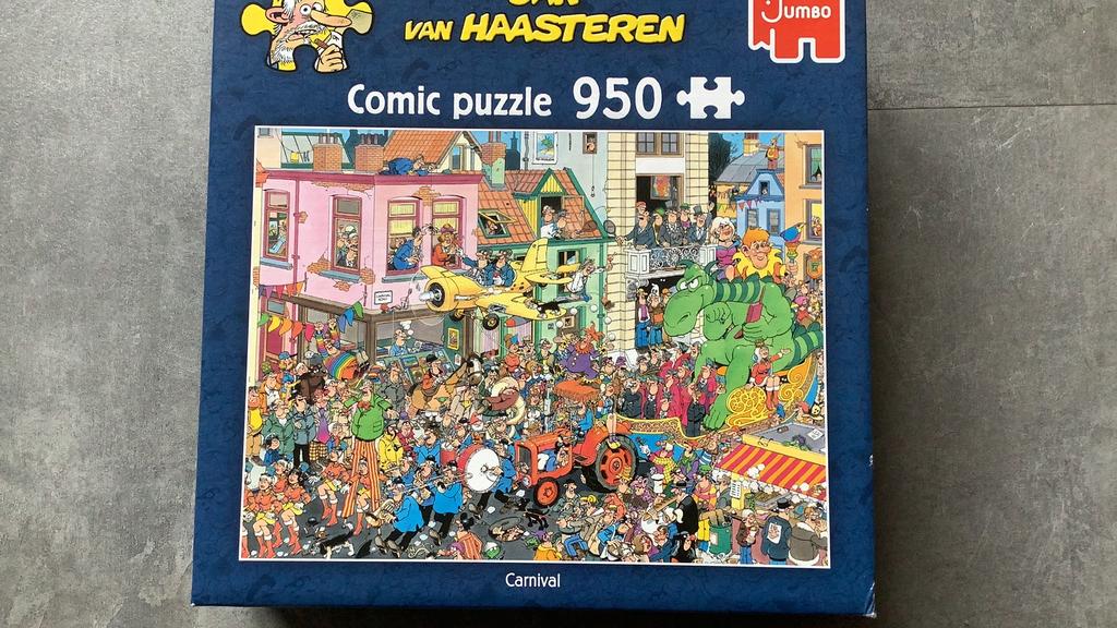 1 puzzel JVH, Ophalen of Verzenden, 500 t/m 1500 stukjes, Zo goed als nieuw