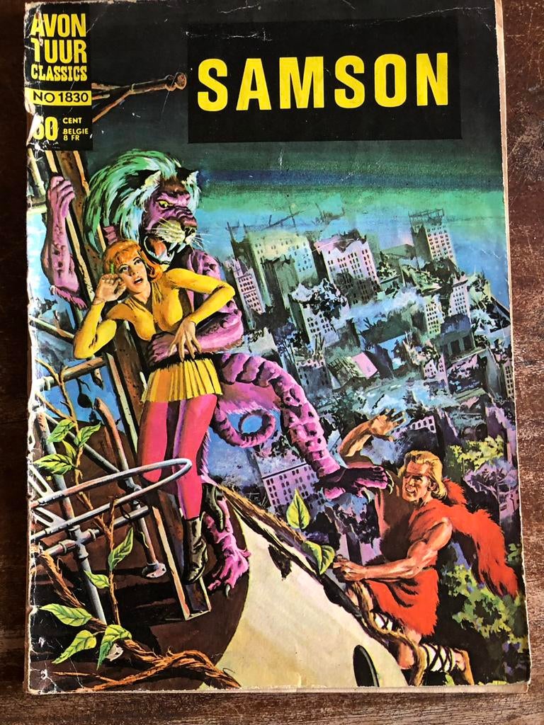 Classics Samson nr 1830 (1967), Eén comic, Ophalen of Verzenden, Gelezen, Europa