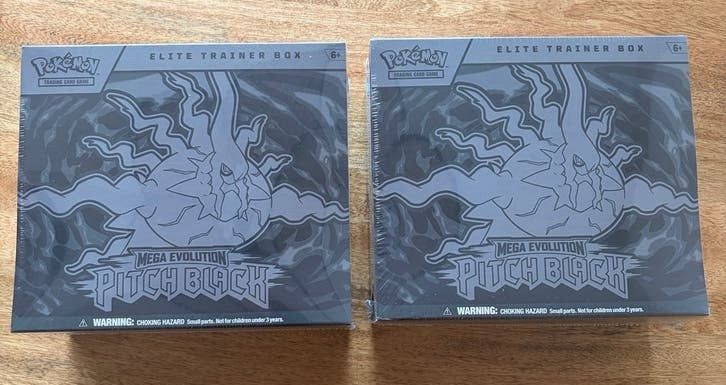 2x nette Pitch Black ETB’s, Hobby en Vrije tijd, Verzamelkaartspellen | Pokémon, Ophalen of Verzenden, Nieuw
