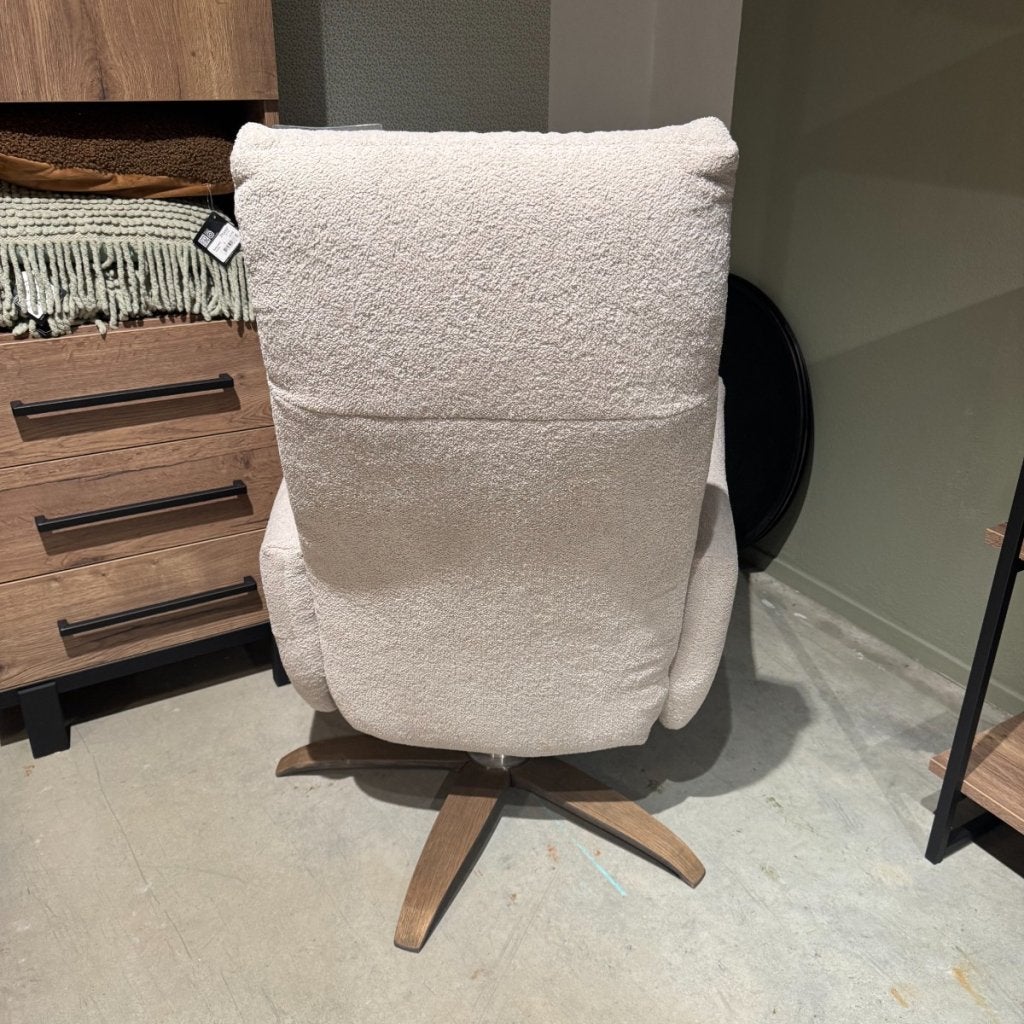 Relaxfauteuil Pianezzo - Stof Beige - Pronto Wonen, Huis en Inrichting, Niet ingevuld, Niet ingevuld, Niet ingevuld