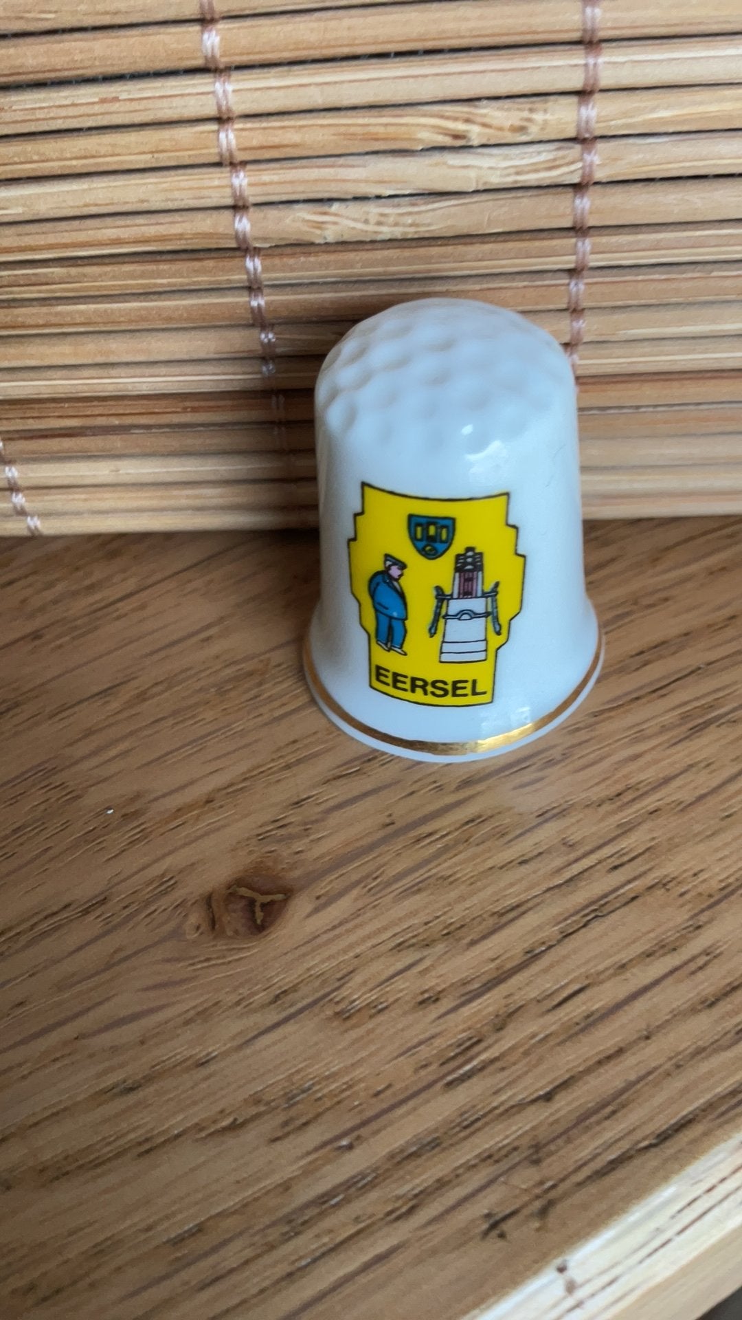 Eersel vingerhoed vingerhoedje vingerhoedjes vingerhoeden, Verzenden, Nieuw, Porselein, Nederland