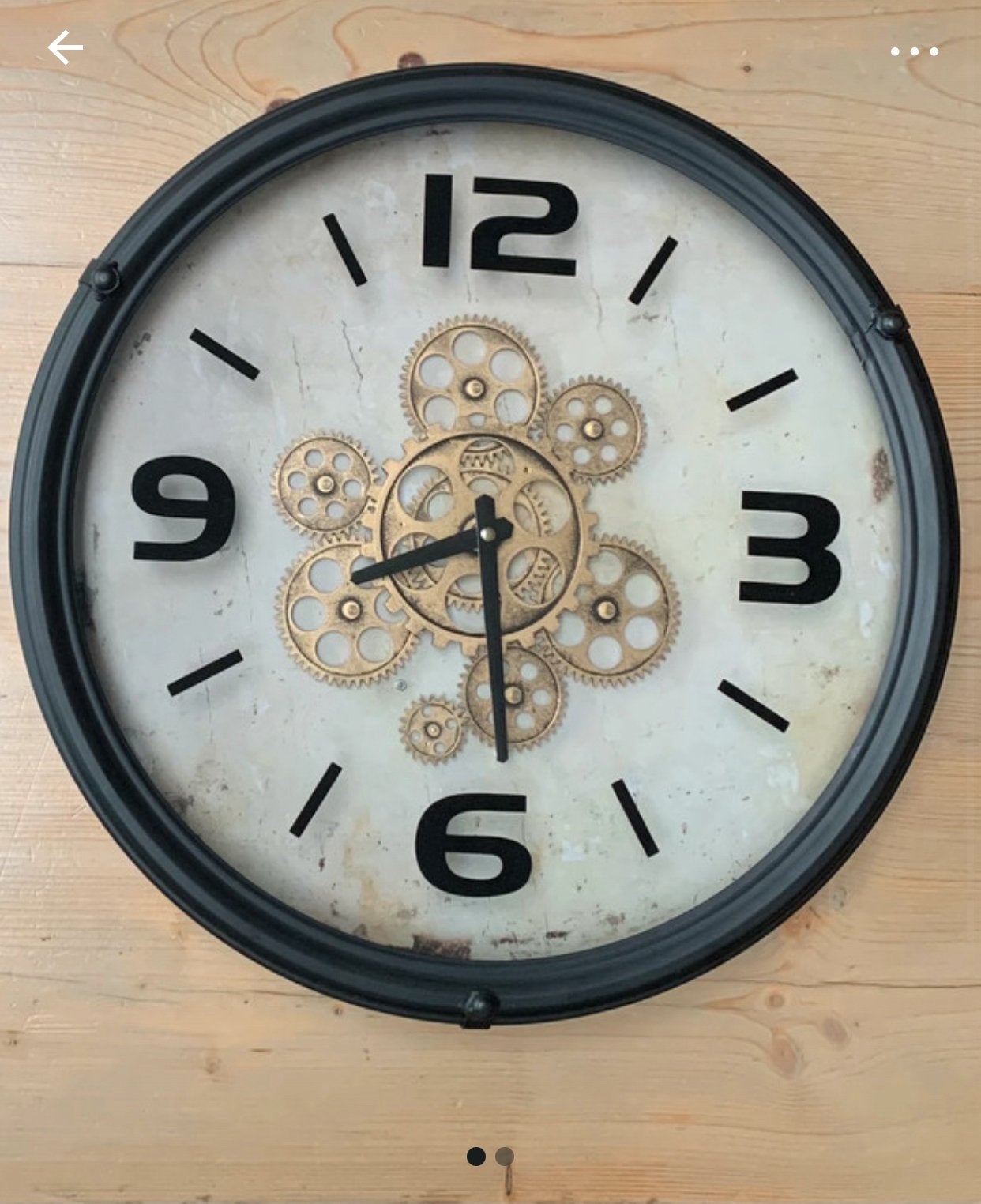 Nieuwe klok, Ophalen, Zo goed als nieuw, Wandklok