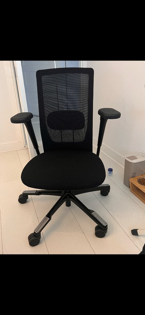 ergonomische bureaustoel HÅG Futu Mesh 1100, Ophalen, Zwart, Nieuw, Bureaustoel