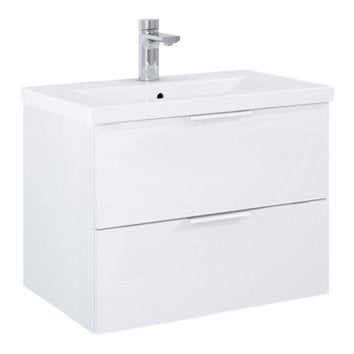 Atlantic Senn bathroom Basin white 60 x 38.5, Huis en Inrichting, Badkamer | Badkamermeubels, Nieuw, Minder dan 100 cm, 25 tot 50 cm